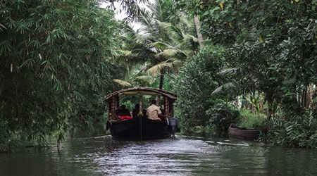 Backwater of Kumararkom